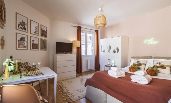 Mont d'Arene Apartment | Explorereims - California Dream Proche Gare/centre