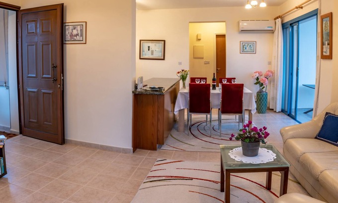 Latchi Apartment | Exquisite penthause seafront free WiFi
