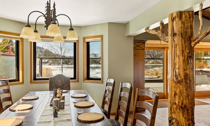 Boulder Bay Cabin | Exquisite Pet Friendly Lakefront Home on Stunning Boulder Bay