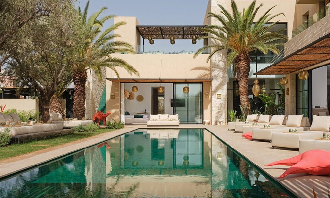 Marrakech Villa | EYLINE - luxurious villa with SPA on the Amelkis Golf course near Marrakech