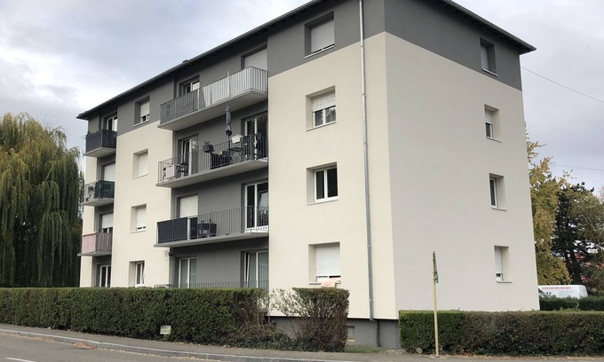 Wintzenheim Apartment | F1 in the vineyards of Alsace 5 minutes from Colmar quiet