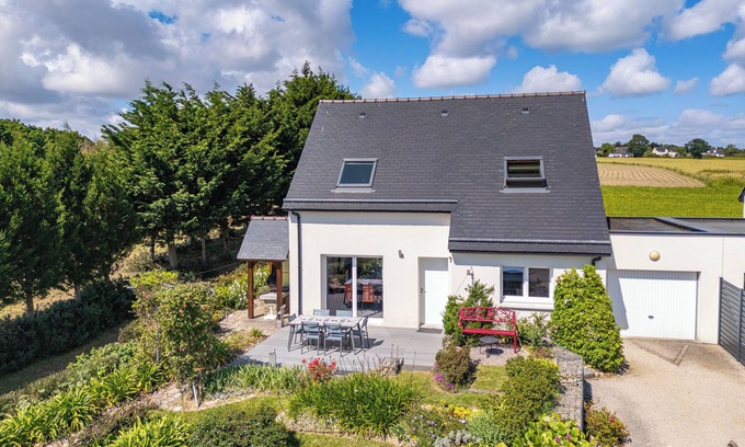 Saint-Cast-le-Guildo House | Facing Saint-Cast/Saint-Malo bay, sea view All-inclusive price