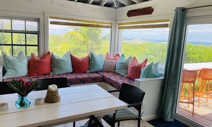 Farmer's Hill House | Fair Winds: Tropical Beach House, Stunning Ocean Views, Steps to the Beach!