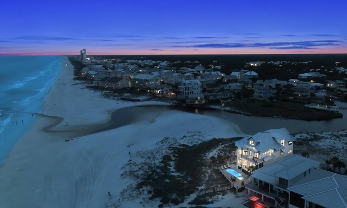 Seagrove Beach House | Fall Dates Available! Sarayu - LUXURY Gulf Front Home with Private Pool! Panoramic Water Views!