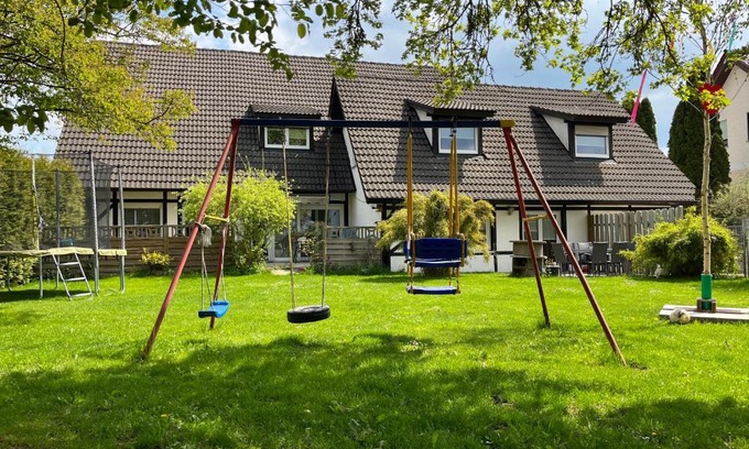 Aalen Apartment | Familienwohnung "Gartenblick" auf 2 Etagen