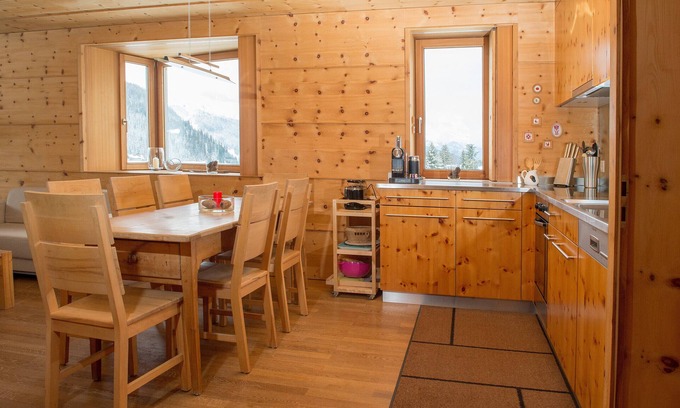 Parpan Apartment | Family accommodation Oberbergstrassse for 5 persons Parpan