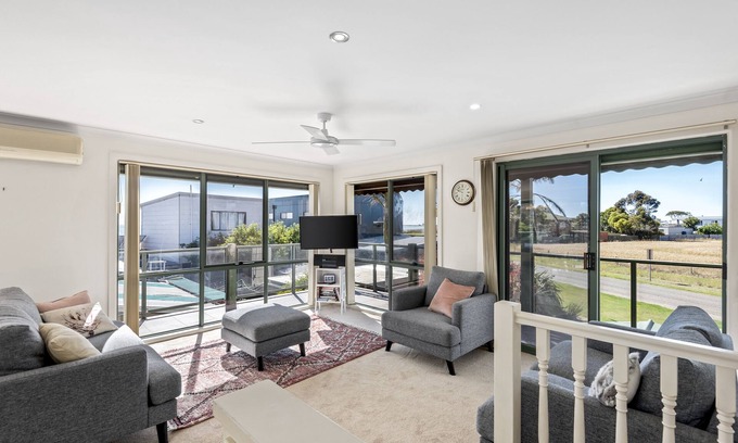 Indented Head House | Family beachside retreat-Located a short stroll (30 seconds) from the beach