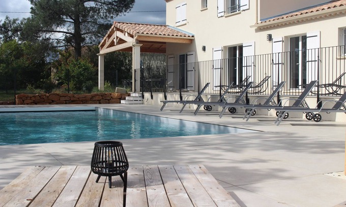 Saint-Julien-de-Peyrolas House | Family house on the heights of St Julien de Peyrolas near the Ardeche