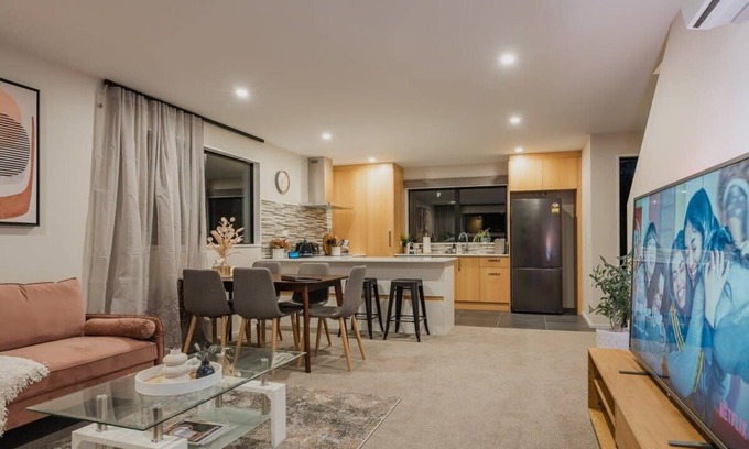 Riccarton House | Family-Friendly 3BR | Games Room & Patio