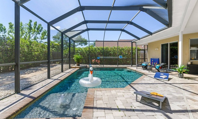 Barrington Hills House | Family-Friendly 4BR Home in Dunedin: Saltwater Pool, Bunk Room, Near MLB Spring Training & Beaches!