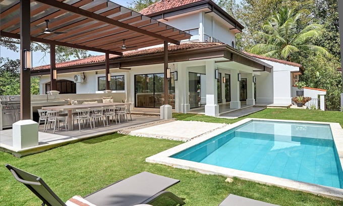 Esterillos Este Villa | Family-friendly luxury jungle villa with pool, BBQ terrace & wildlife views