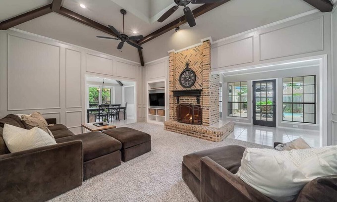 Northeast Carrollton House | Family Friendly Luxury Home with Pool