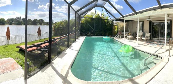 Sunrise House | Family -Friendly luxurious HEATED pool with water view