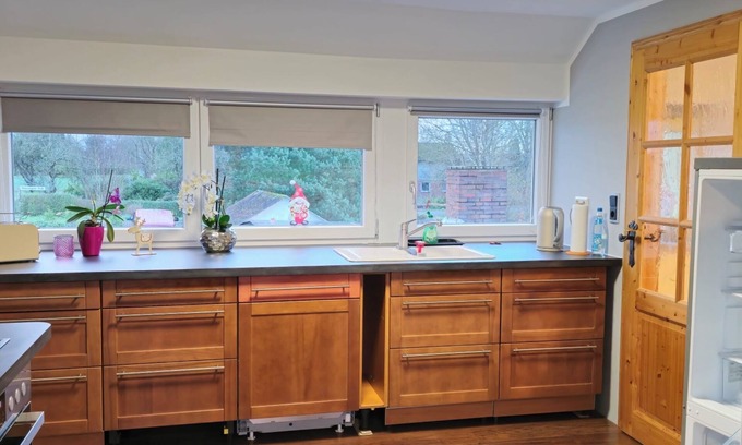 Gnarrenburg Apartment | Family-friendly vacation apartment in Worpswede with lots of nature, cranes & peat bogs