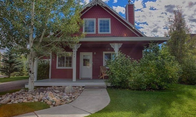 Creekside Meadows House | Family Home in Driggs near Targhee w/Hot Tub + A/C