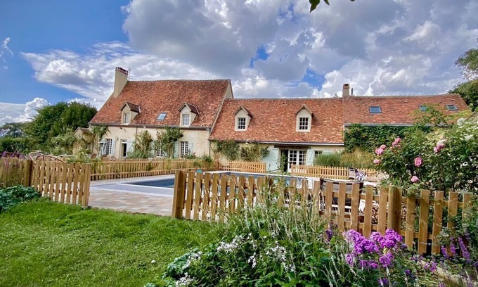 Ige House | Family house with 7 bedrooms Tennis/pool near the golf bellême
