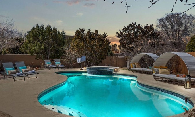 Santa Fe House | Family Oasis w/Pool, Hot Tub, Games, Sunsets