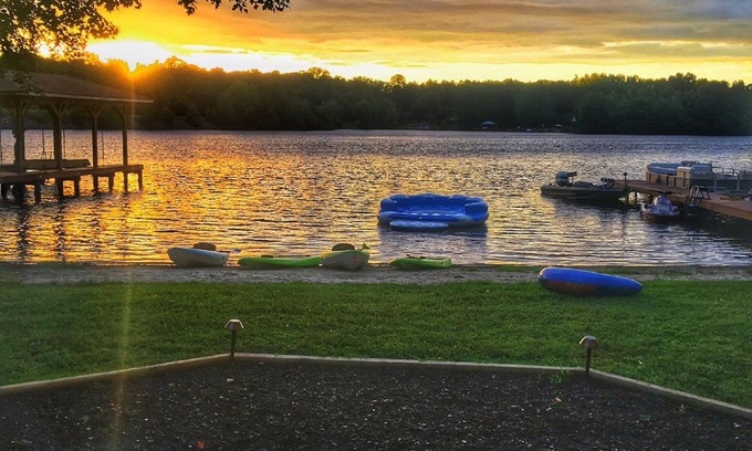Bumpass House | FAMILY PERFECT! Walk barefoot from lawn to beach to warm water