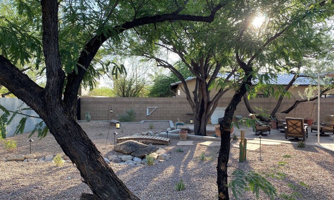 Blenman-Elm House | Family & Pet Friendly Desert Haven in Central Tucson