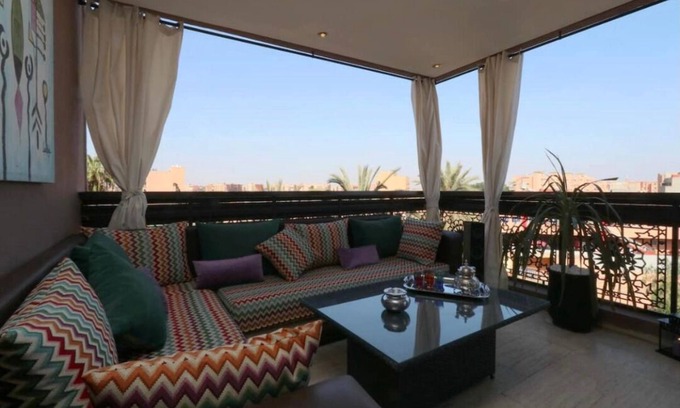 Hivernage Apartment | fancy Apartment with a beautiful balconey ,near to parks,supermarket,restaurants