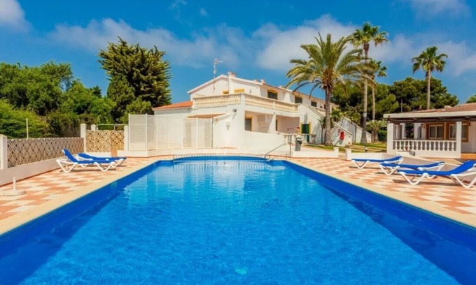 Cala'n Bosch Apartment | Fantastic Apartment with Pool, Balcony and Wi-Fi