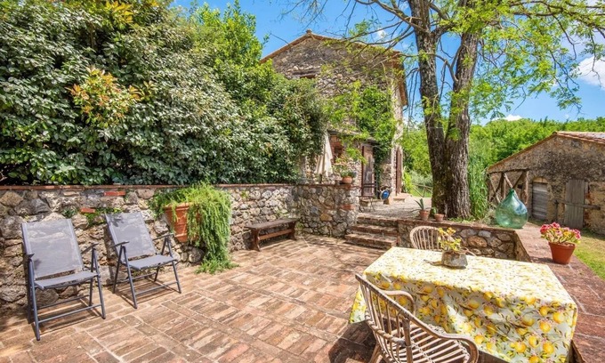 Chiusdino Other | Farmhouse 'Casa Stella' with Infinity salt water pool shared, Private Terrace and Wi-Fi