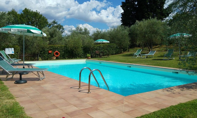 Siena Other | Farmhouse Colombaiolo Apartment Marta with swimming pool