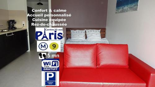 Montreuil Apartment | Feel At Home Paris-Montreuil 500m Metro parking privé gratuit