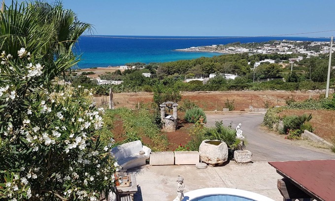 Marina di Felloniche Apartment | Felloniche Studio Sea View, Castrignano del Capo, Italy