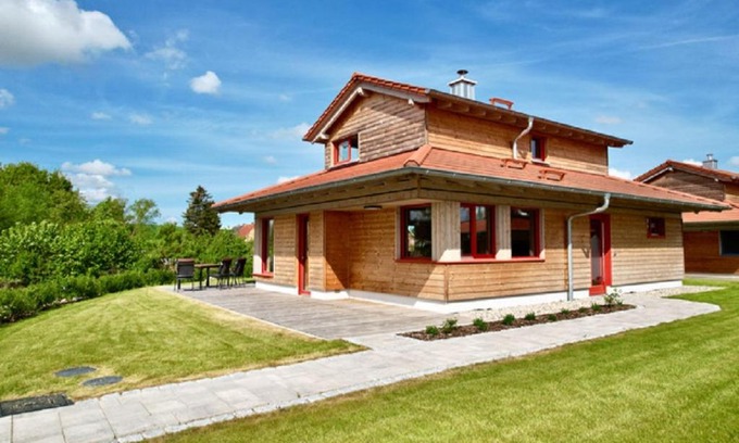 Oberhof House | Ferienhaus LebenPUR Bio-Ferienhaus aus Holz