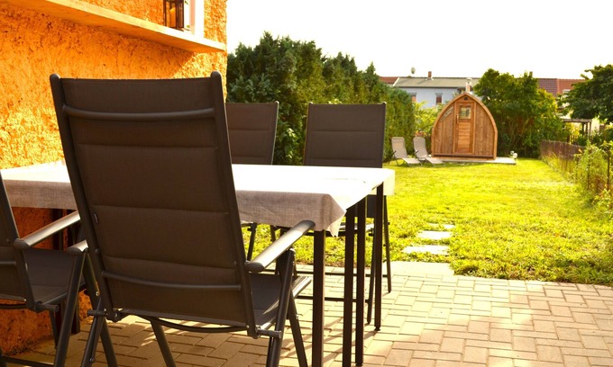 Tangermuende House | Ferienhaus mit Sauna und Garten