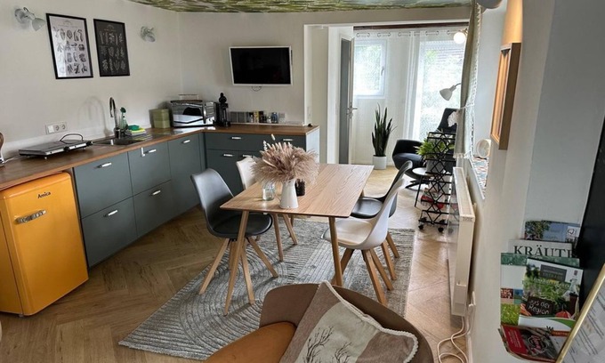 Westerburg House | Ferienhaus Petermännchen - 2 bedroom house, shower, WC, parking lot