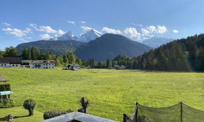 Schoenau am Koenigssee Apartment | Ferienwohnung 4, 2-4 Personen - 65 qm - mit 2 separaten Schlafzimmern, Balkon, Nichtraucher