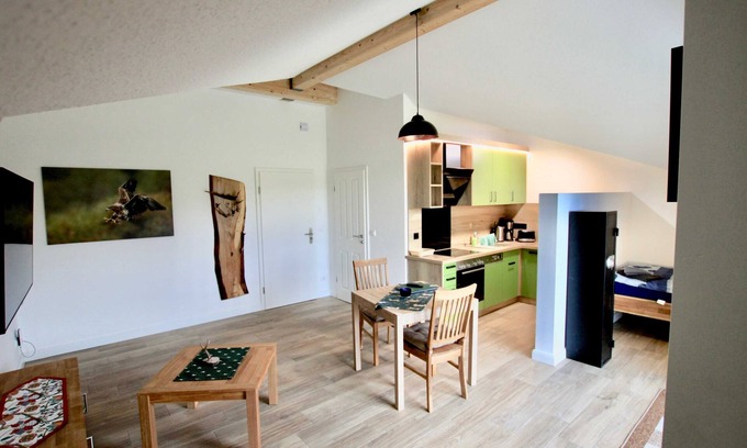 Zarnitz Apartment | Ferienwohnung Adlerhorst - Hirschhof