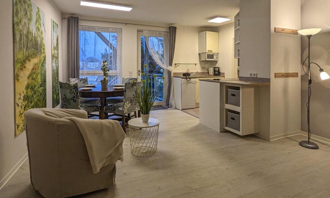 Eilenburg Apartment | Ferienwohnung Einraum Apartment Pusteblume