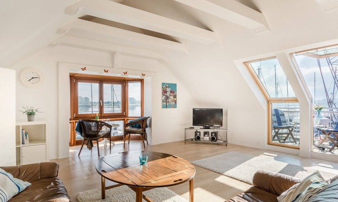 Arnis Apartment | Ferienwohnung Hafen-panorama in Bad Arnis