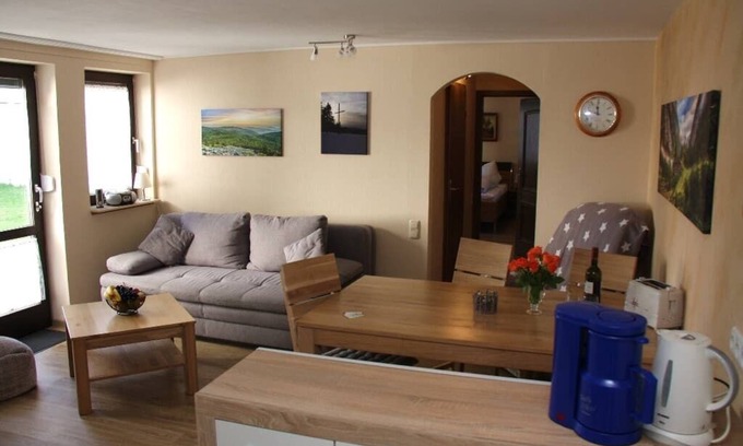 Mitterfirmiansreut Apartment | Ferienwohnung mit eigener Terrasse und Grillmöglichkeit, sowie Sauna im Haus