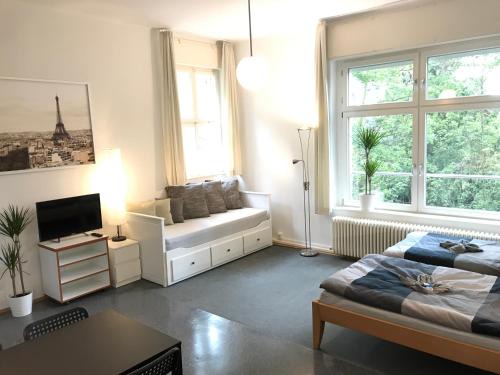 Stadtbezirk West Apartment | Ferienwohnungen und Apartmenthaus Halle Saale - Villa Mathilda