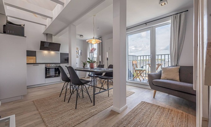 Nordstadt Apartment | Fewo1846 - Goode Utsicht - Zentral Gelegene Wohnung für 2 Personen im 3. OG - Apartments Amselstraße