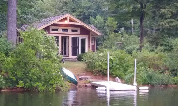 Rindge Cottage | Finnish Cabin with Sauna on Lake Monomonac