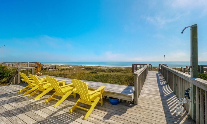 Topsail Beach House | First Light | Oceanfront, Direct Beach Access