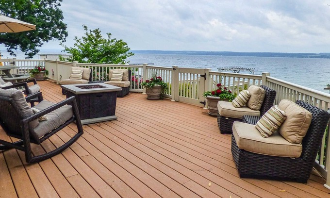 Town of Varick Cottage | Five Gates: Lakeside Paradise! Seneca Lake Luxury Home!