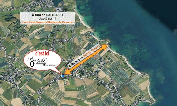 Montfarville Bed & Breakfast | Fleur & Mer