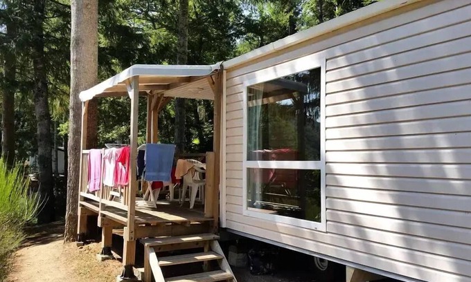 Neuveglise-sur-Truyere House | Flower Camping Le Belvédère * - Mobile home Comfort SUMENE - 2 bedrooms 4 people
