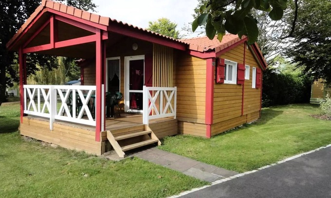 Ranspach Ski Chalet | Flower Camping Les Bouleaux * - Chalet COMFORT 35 m2 (2 bedrooms) + covered terrace 6 people