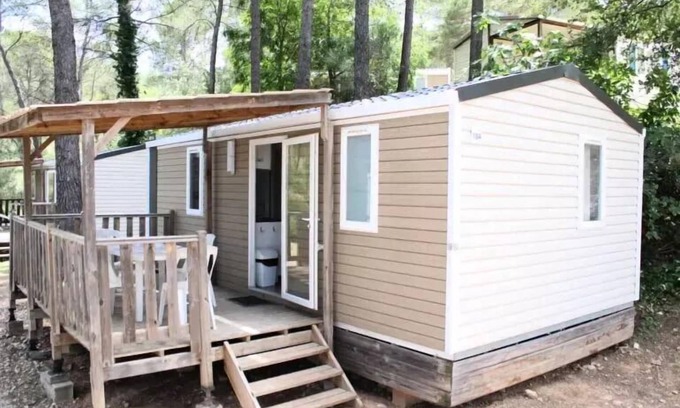 Villecroze House | Flower Camping Les Cadenières * - Mobil home Comfort without air conditioning 29m2/32m2 2Ch. 4/6P 6 persons