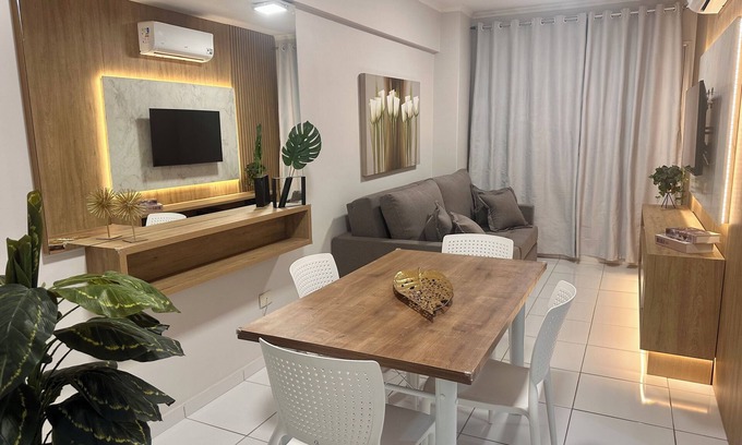 Centro Apartment | Foot on the sand - 50m from the sea - 2 Air Cond - Wi-Fi - Garage- 1 bedroom
