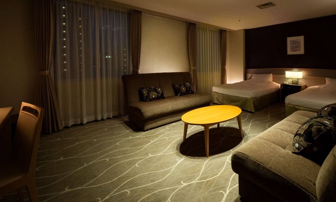 Tennoji Hotel | Force Deluxe Twin Room B Nonsmoking | Stay wit/Osaka Ōsaka