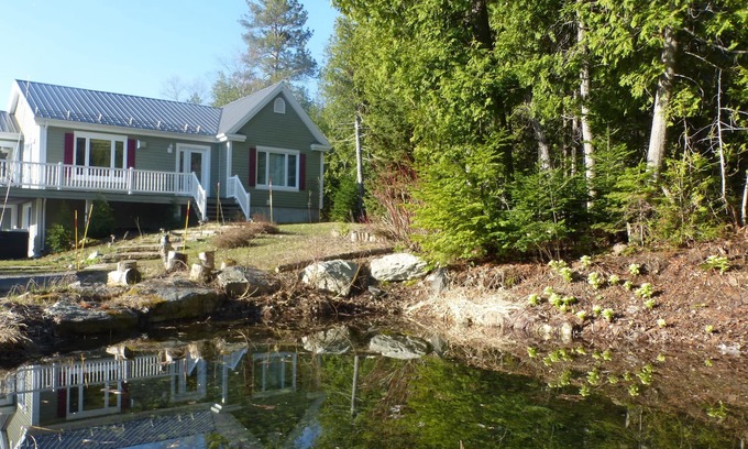 Saint Irenee Ski Chalet | Foresteria, river, mountain and SPA!