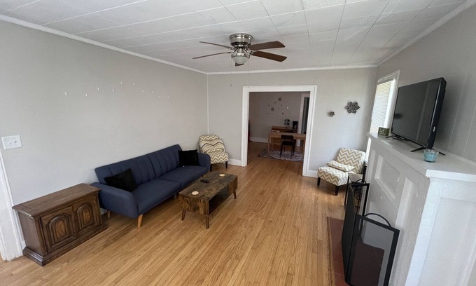 Highland Historic District House | Forget your worries and strifes! Come visit this pet and kid friendly stay!